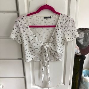 brandy melville tie up top